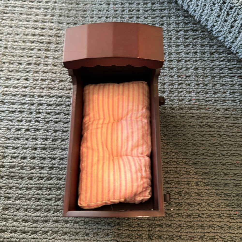 American Girl Baby Polly Super Rare With Cradle - Picture 2 of 6
